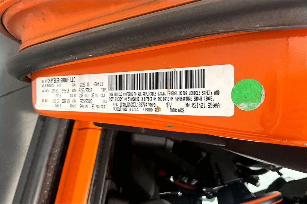 2012 Jeep Wrangler Sport