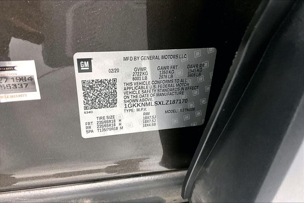 2020 GMC Acadia SLT