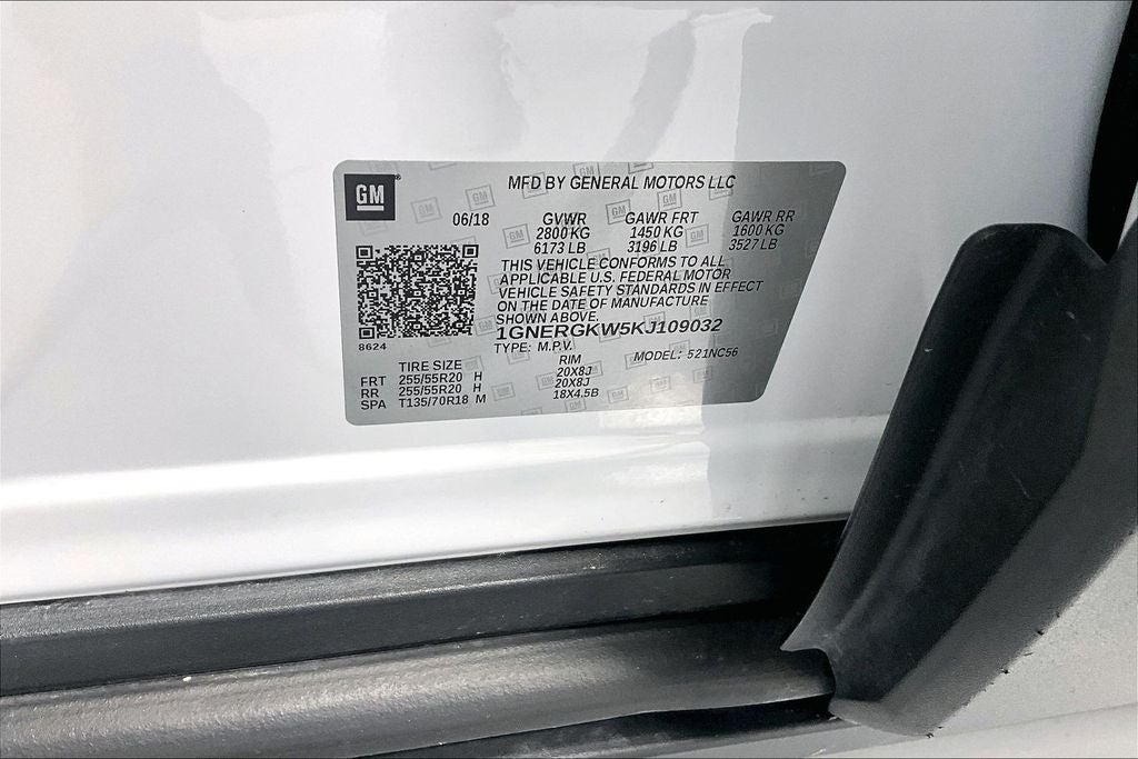 2019 Chevrolet Traverse LT Cloth w/1LT