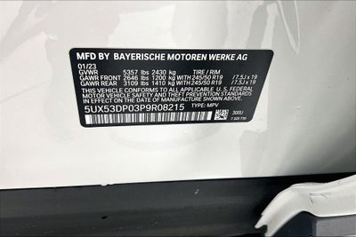 2023 BMW X3 xDrive30i