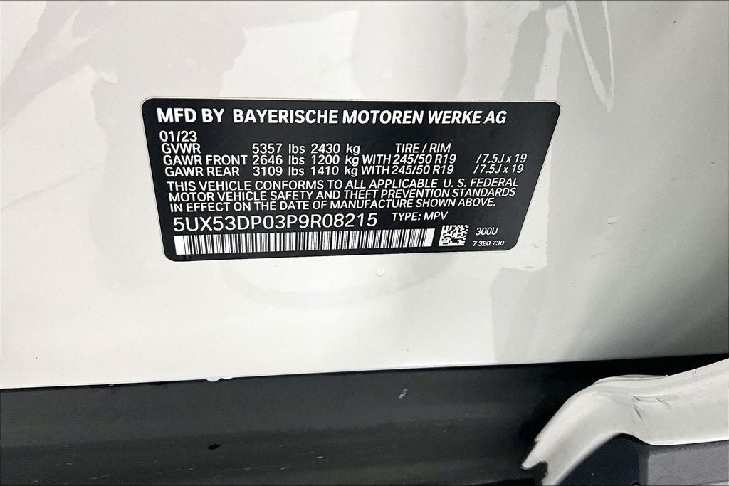 2023 BMW X3 xDrive30i