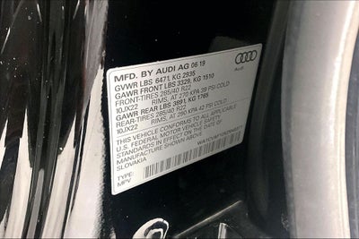 2019 Audi Q8 3.0T Prestige quattro