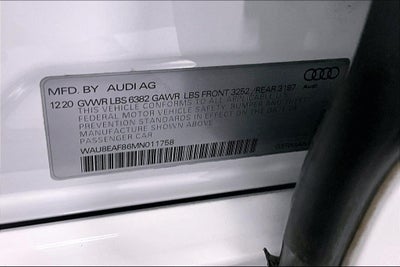 2021 Audi A8 4.0 LWB quattro L