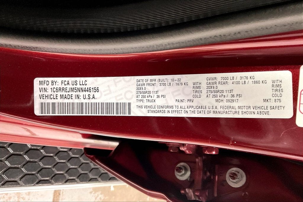 2022 RAM 1500 Laramie