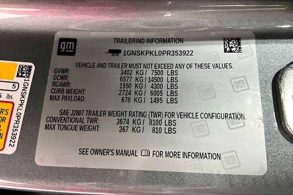 2023 Chevrolet Tahoe Z71