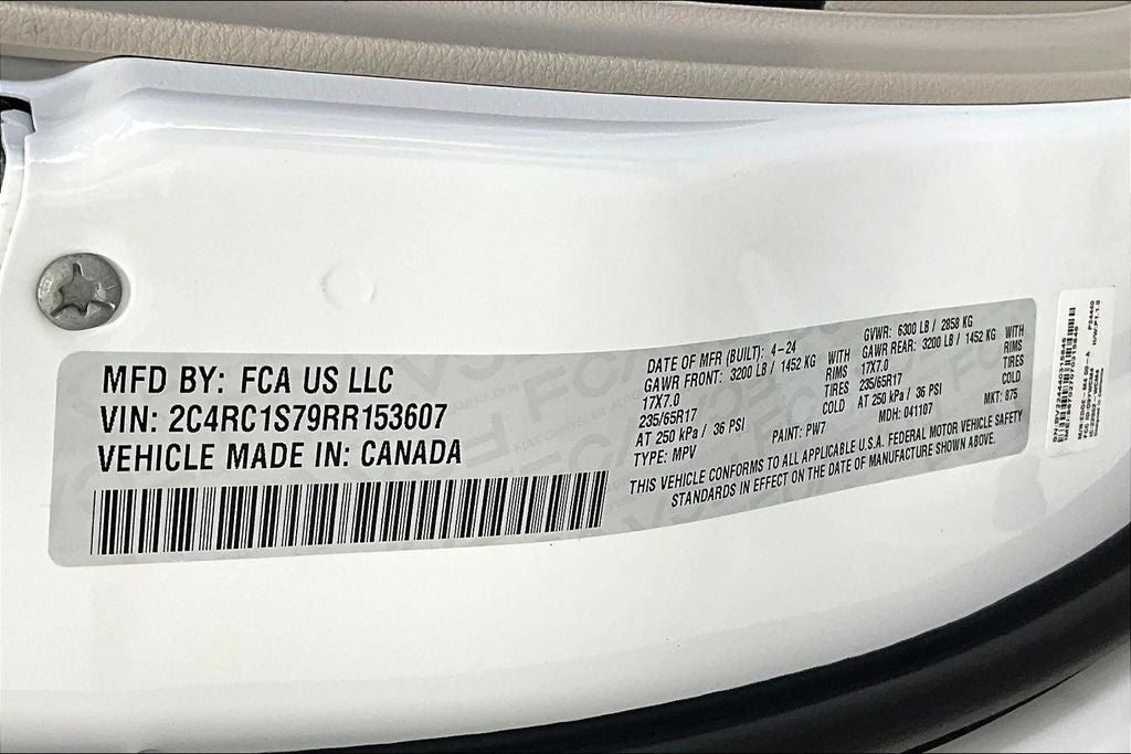 2024 Chrysler Pacifica Hybrid Select