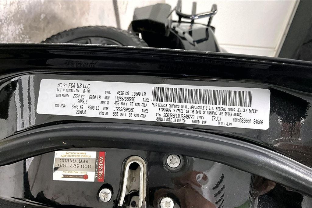 2018 RAM 2500 Laramie