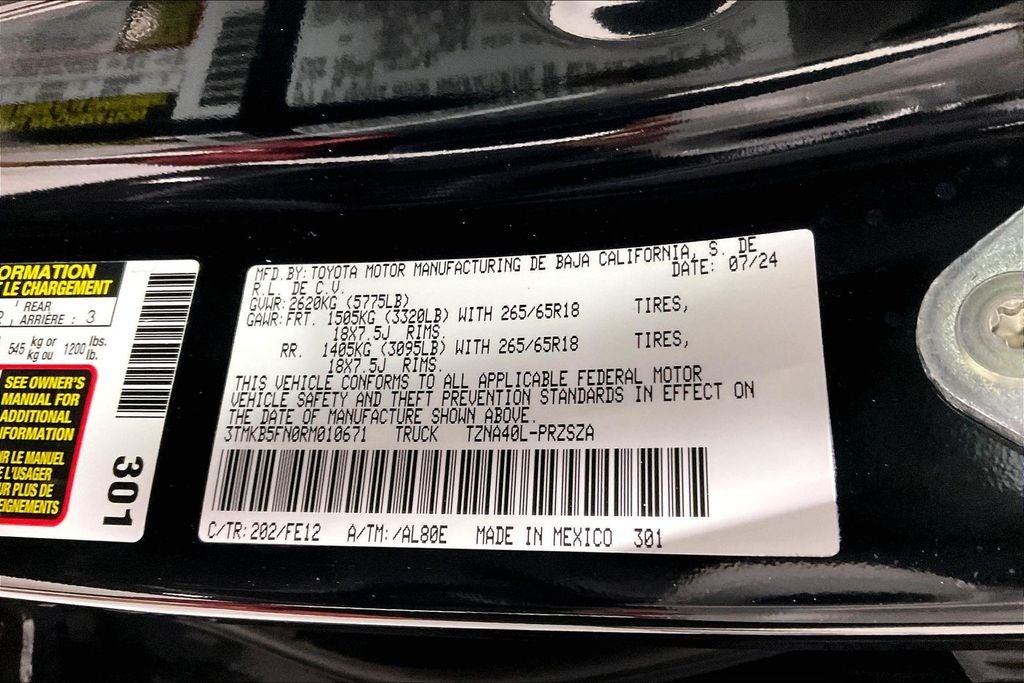 2024 Toyota Tacoma TRD Sport