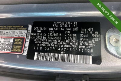 2025 Kia Sorento S