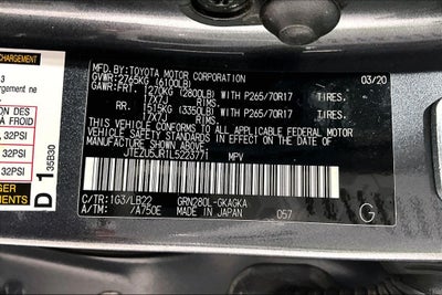 2020 Toyota 4Runner SR5