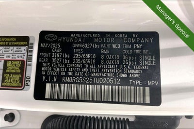 2026 Hyundai Palisade SEL Convenience