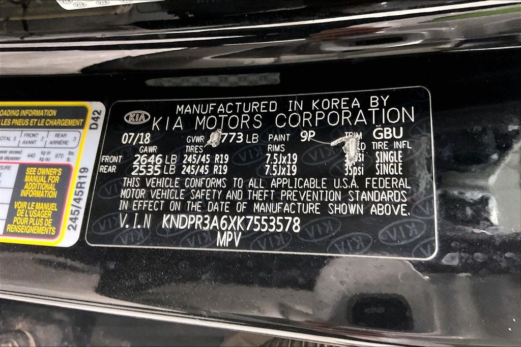 2019 Kia Sportage SX