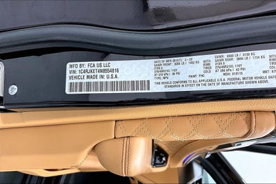 2022 Jeep Grand Cherokee L Summit