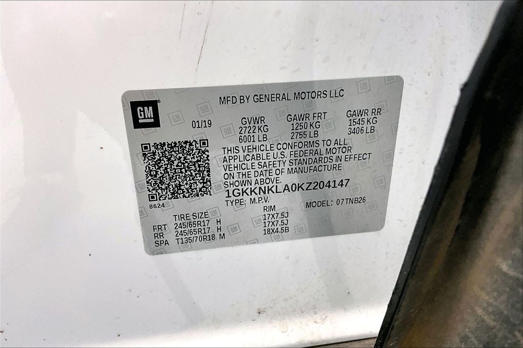 2019 GMC Acadia SLE-1
