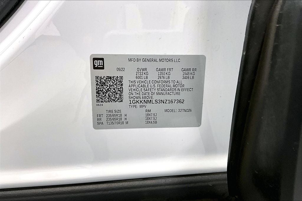2022 GMC Acadia SLT