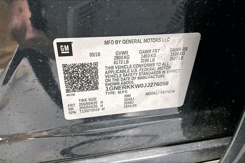 2018 Chevrolet Traverse Premier