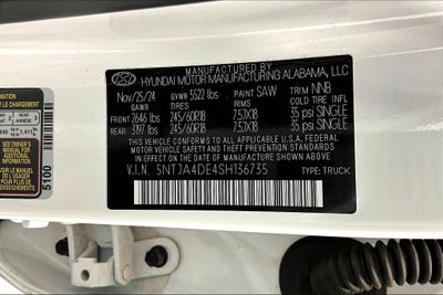 2025 Hyundai Santa Cruz SE