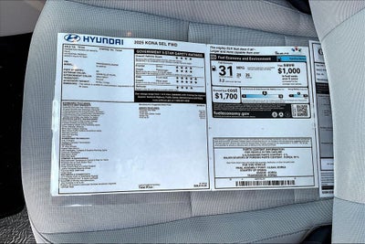 2025 Hyundai Kona SEL