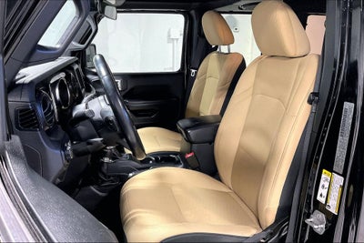 2020 Jeep Wrangler Unlimited Black and Tan 4x4