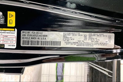 2020 Jeep Wrangler Unlimited High Altitude 4X4