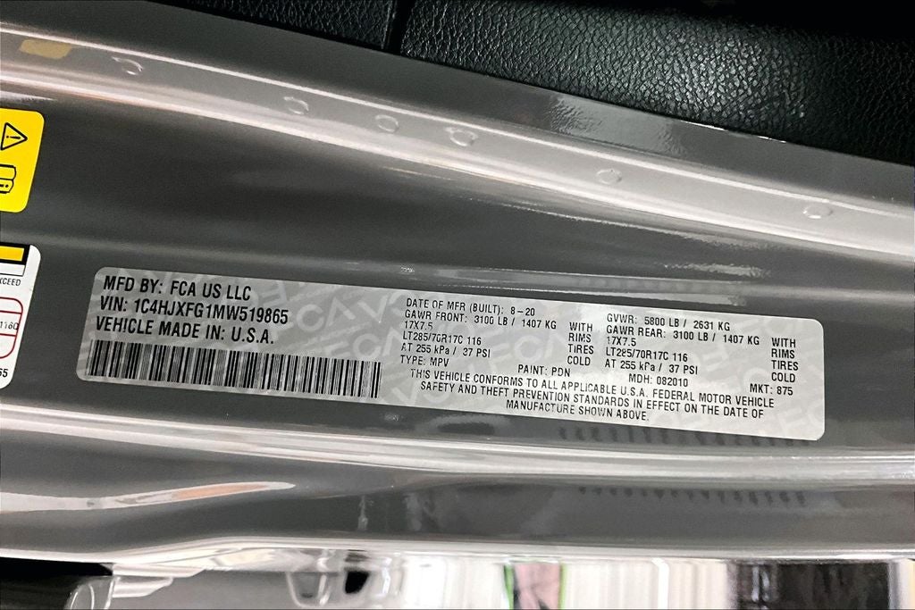 2021 Jeep Wrangler Unlimited Rubicon 4x4