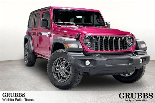 2026 Jeep Wrangler WRANGLER 4-DOOR SPORT S