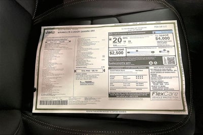 2026 Jeep Wrangler WRANGLER 4-DOOR SAHARA