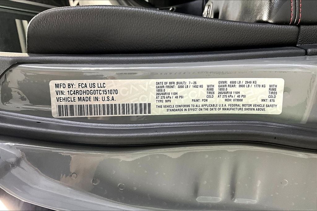 2026 Dodge Durango DURANGO GT RWD