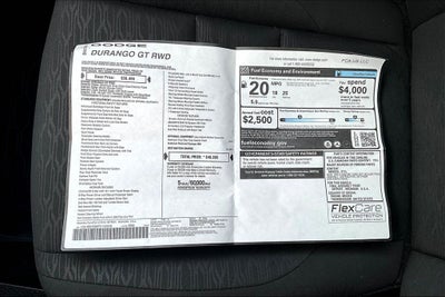 2026 Dodge Durango DURANGO GT RWD