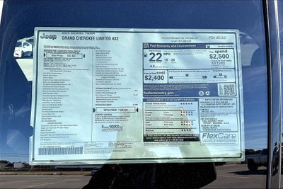 2025 Jeep Grand Cherokee GRAND CHEROKEE LIMITED 4X2