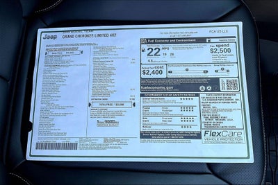 2025 Jeep Grand Cherokee GRAND CHEROKEE LIMITED 4X2
