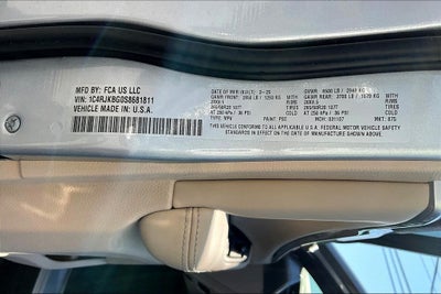 2025 Jeep Grand Cherokee GRAND CHEROKEE L LIMITED 4X4