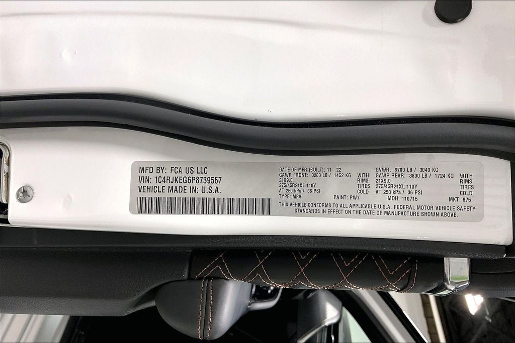 2023 Jeep Grand Cherokee L Summit 4x4
