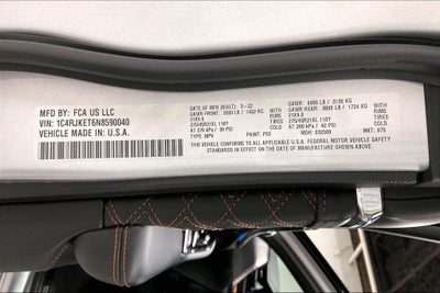 2022 Jeep Grand Cherokee L Summit Reserve 4x4