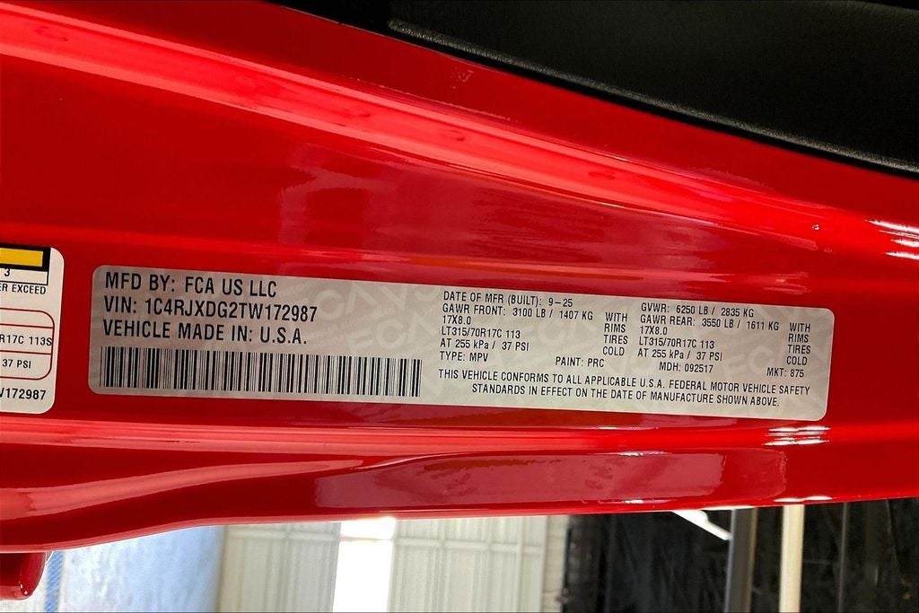 2026 Jeep Wrangler WRANGLER 4-DOOR WILLYS