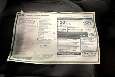 2026 Jeep Wrangler WRANGLER 4-DOOR WILLYS