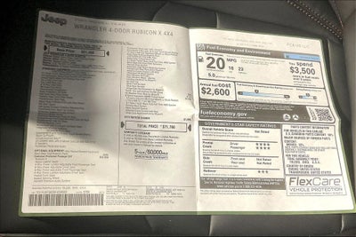 2025 Jeep Wrangler WRANGLER 4-DOOR RUBICON X