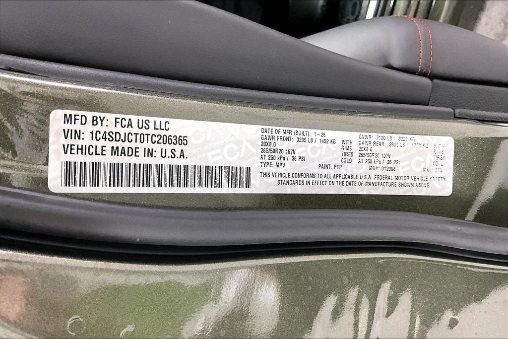 2026 Dodge Durango DURANGO GT PLUS AWD HEMI V8