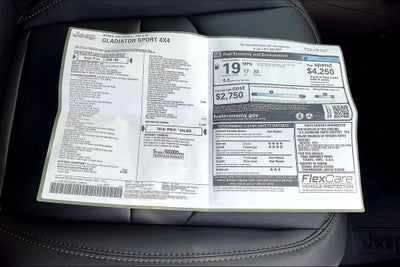 2025 Jeep Gladiator GLADIATOR TEXAS TRAIL 4X4