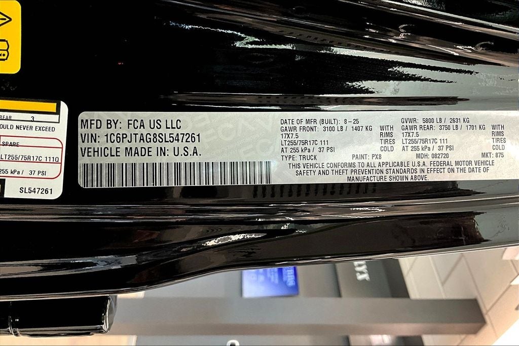 2025 Jeep Gladiator GLADIATOR TEXAS TRAIL 4X4