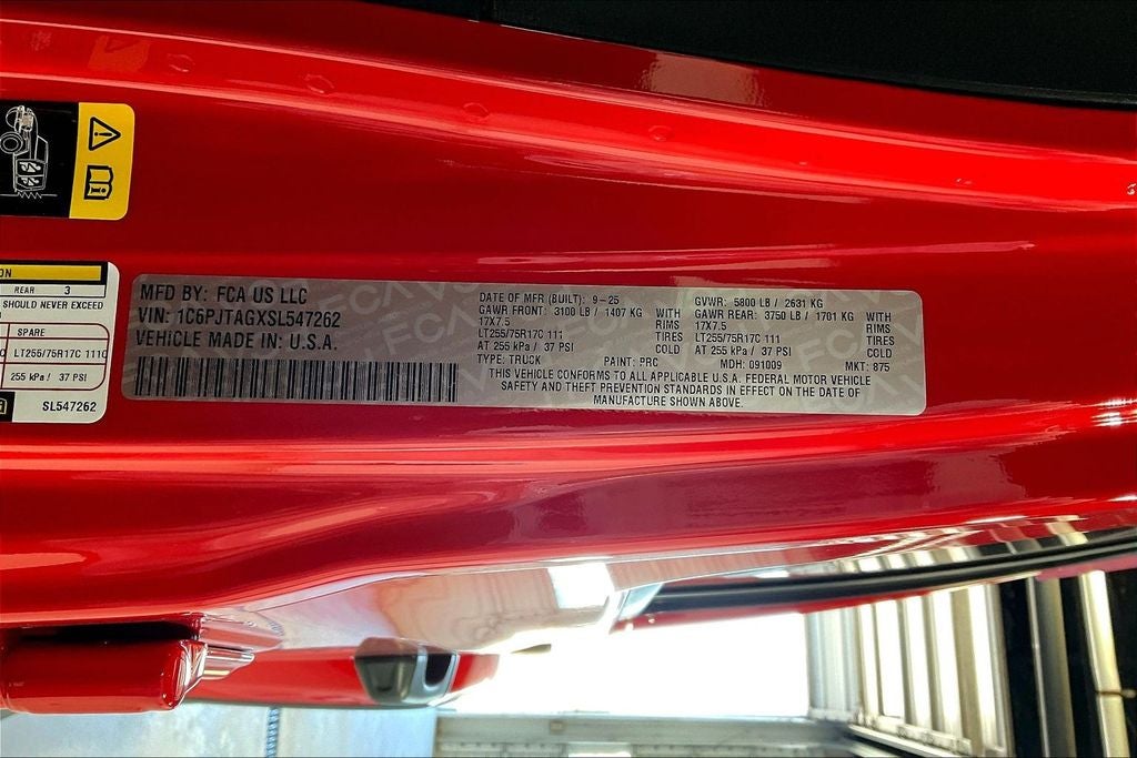 2025 Jeep Gladiator GLADIATOR TEXAS TRAIL 4X4