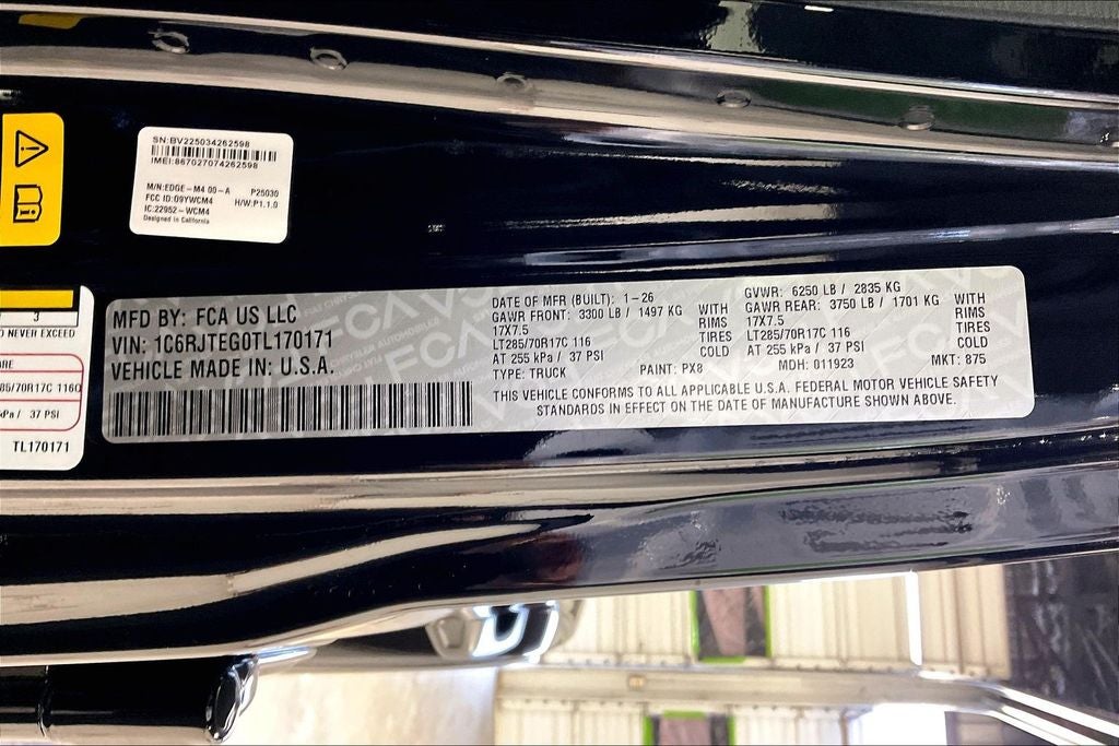 2026 Jeep Gladiator GLADIATOR MOJAVE 4X4