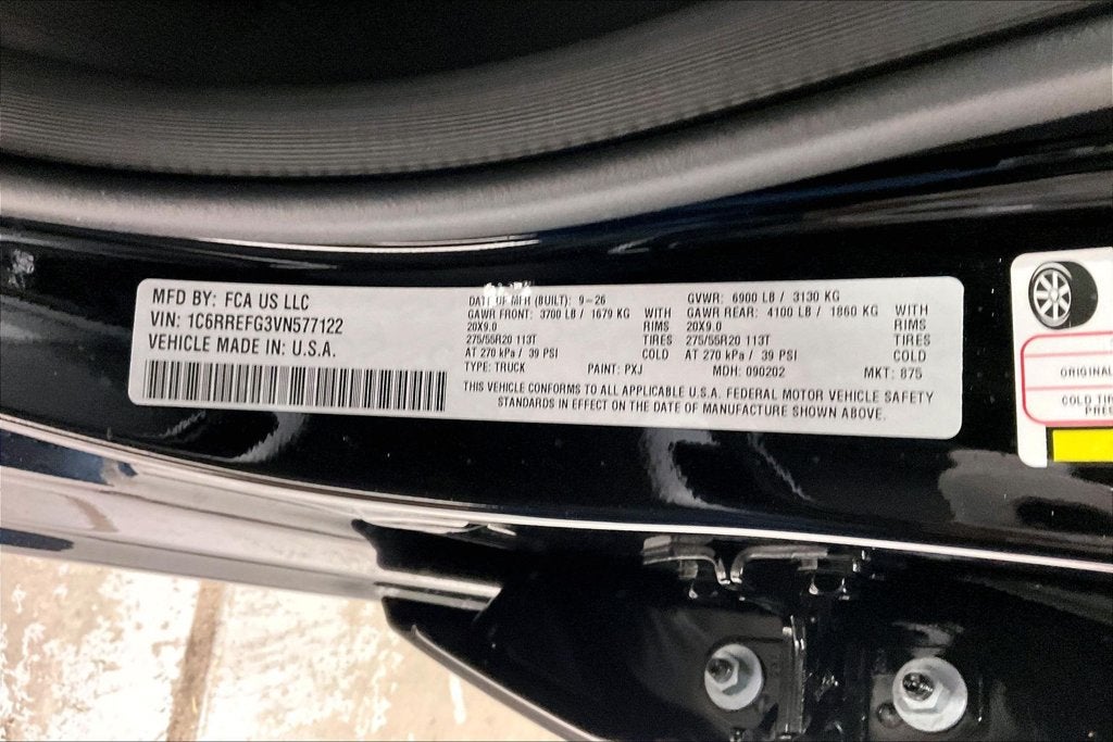 2027 RAM Ram 1500 RAM 1500 LONE STAR CREW CAB 4X2 5'7' BOX