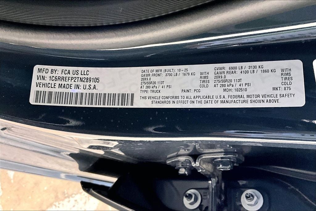 2026 RAM Ram 1500 RAM 1500 LONE STAR CREW CAB 4X2 5'7' BOX