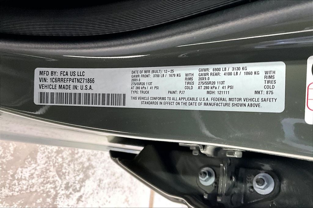 2026 RAM Ram 1500 RAM 1500 LONE STAR CREW CAB 4X2 5'7' BOX