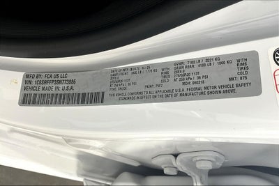 2025 RAM Ram 1500 RAM 1500 BIG HORN CREW CAB 4X4 5'7' BOX