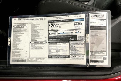 2026 RAM Ram 1500 RAM 1500 LONE STAR CREW CAB 4X4 5'7' BOX
