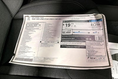 2027 RAM Ram 1500 RAM 1500 LONE STAR CREW CAB 4X4 5'7' BOX