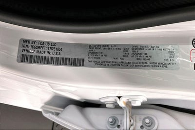 2026 RAM Ram 1500 RAM 1500 LONE STAR CREW CAB 4X4 5'7' BOX