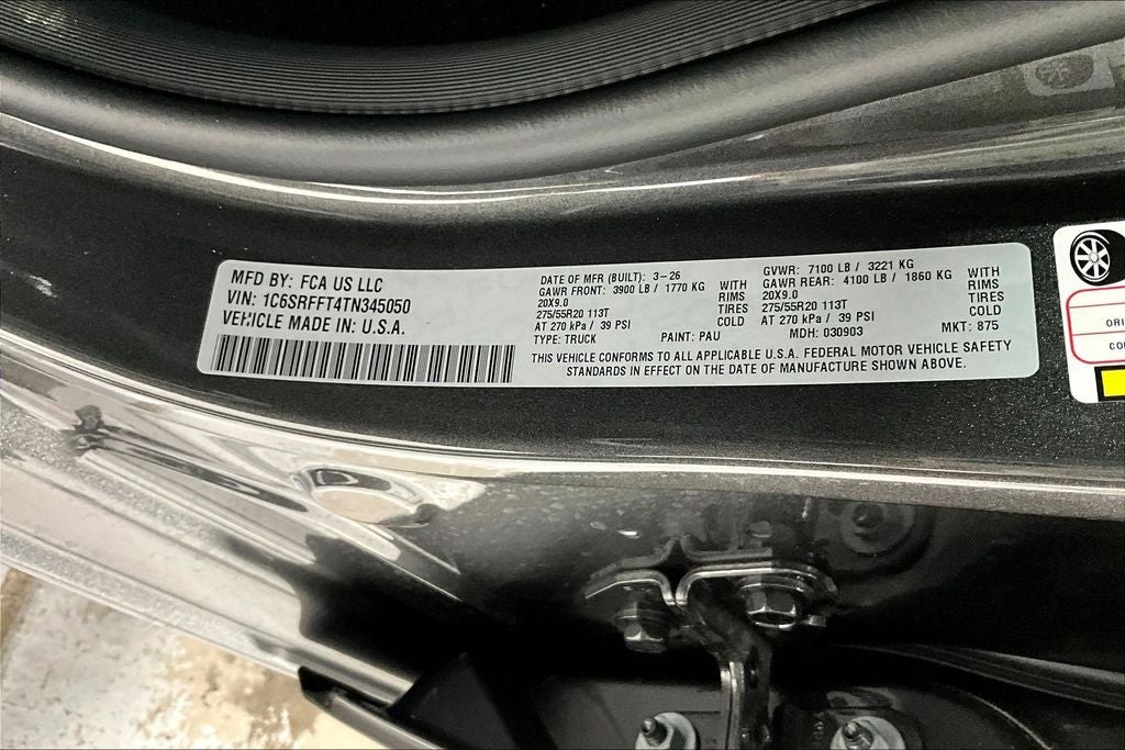 2026 RAM Ram 1500 RAM 1500 LONE STAR CREW CAB 4X4 5'7' BOX